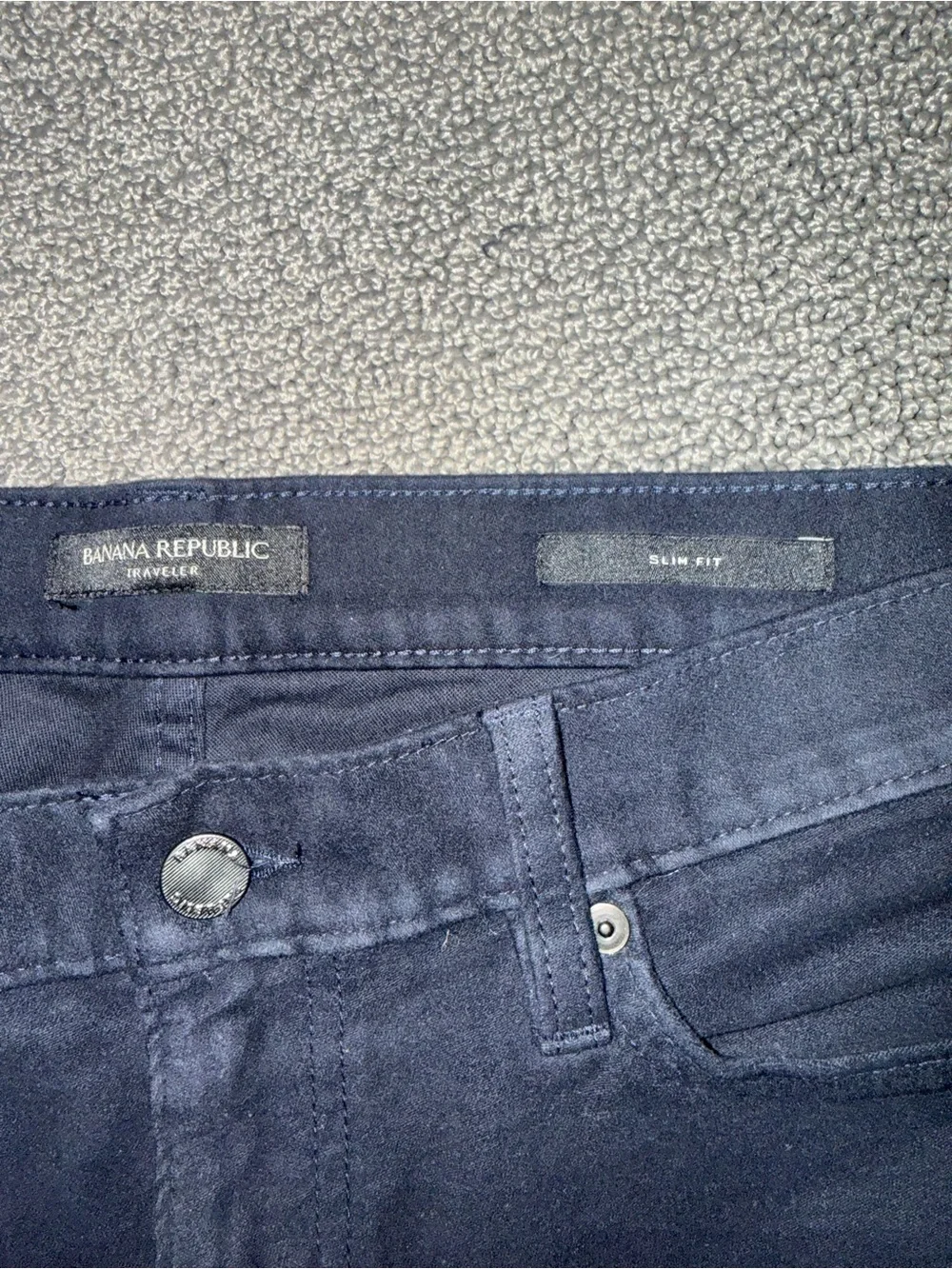 Banana Republic Traveler Black Slim Straight Jeans 32x32